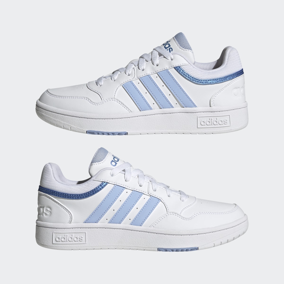 Adidas Tenis de Básquetbol Lifestyle Hoops 3.0 Classic Vintage Corte Bajo. 8