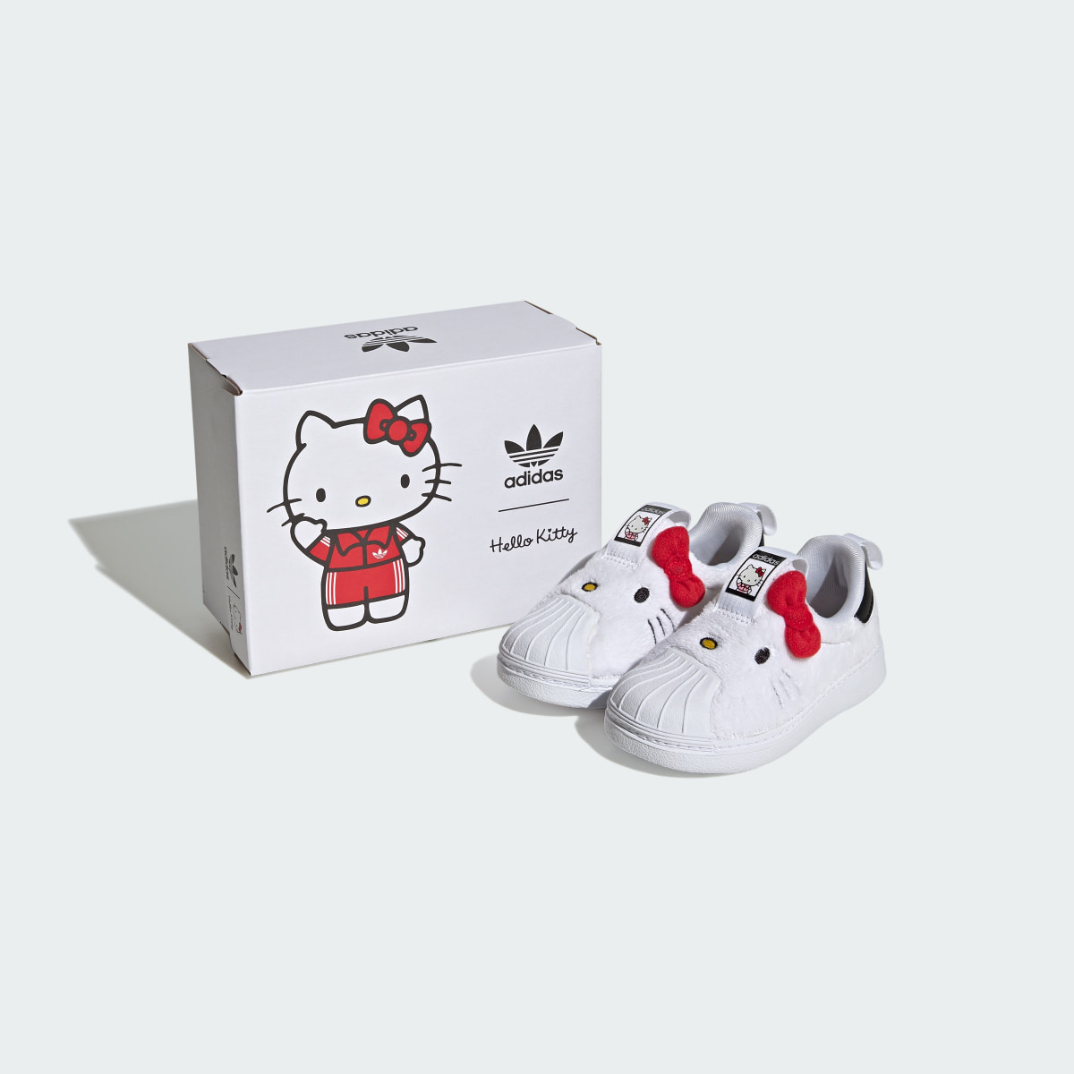 Adidas Originals x Hello Kitty Superstar 360 Kids Ayakkabı. 10