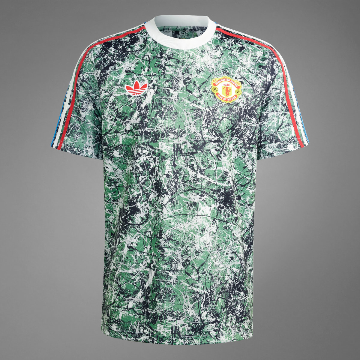 Adidas Camiseta Manchester United Stone Roses Originals Icon. 11