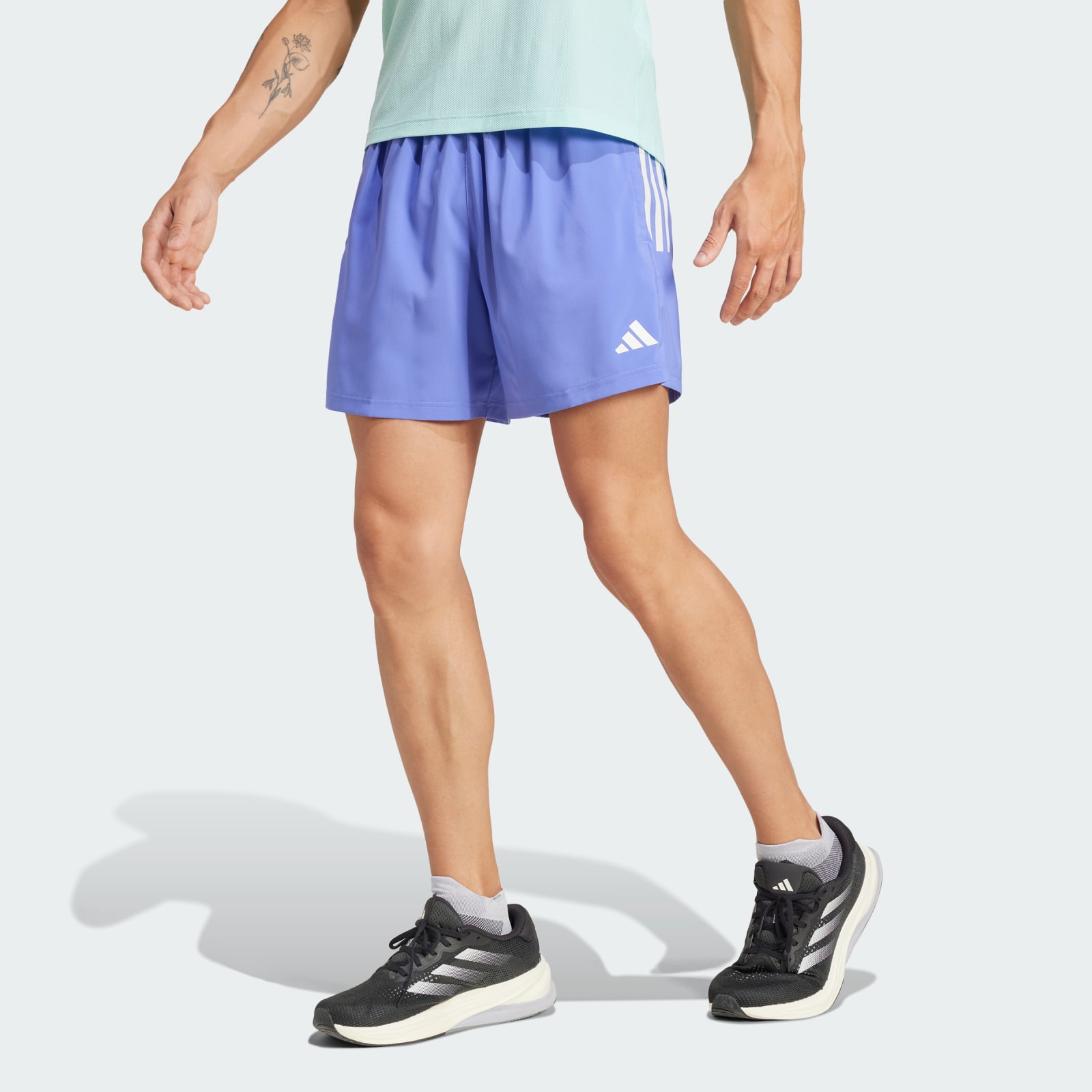 Own The Run Shorts Semi Cobalt Blue