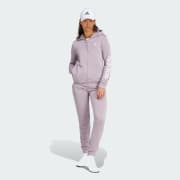 Adidas linear ladies tracksuit clearance