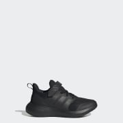 Adidas black cloudfoam shoes discount