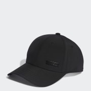 adidas Metal Badge Lightweight Baseball Cap Black Free Delivery adidas UK
