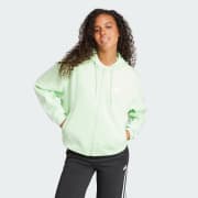 adidas Future Icons 3 Stripes Full Zip Hoodie Green adidas Deutschland