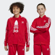 adidas Adicolor SST Track Jacket Red adidas Deutschland
