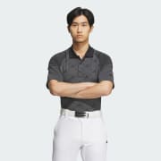 アディダス PRIMEKNIT サイドシームレス モノグラム 半袖ポロシャツ - グレー | アディダス ジャパン