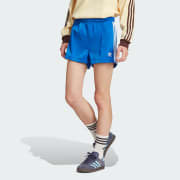 Clothing - 3-Stripes Satin Shorts - Brown