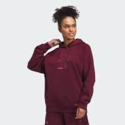 adidas ALL SZN Valentine s Day Pullover Hoodie Burgundy adidas Thailand