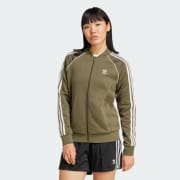 Olive green track jacket online