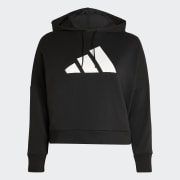 Adidas active icons cropped hoodie deals