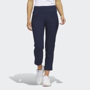 Pull-On Ankle Pants - Black, women golf