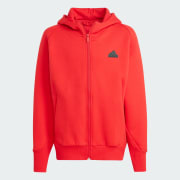 Poleron adidas rojo hot sale hombre