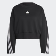 adidas Future Icons 3 Stripes Sweatshirt Black adidas Thailand