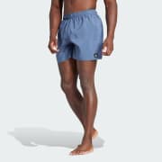 Swim CLX Shorts | US - Swim Solid Short-Length Men\'s Red adidas adidas |