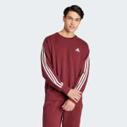 Felpa adidas cheap rosso bordeaux