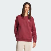 adidas Trefoil Essentials Sweatshirt Weinrot adidas Deutschland