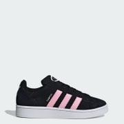 Pink white and black adidas store