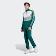 adidas Colorblock Track Suit Green adidas Ireland