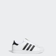 Kids' superstar foundation grade school shoes  white/black shop