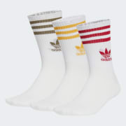 adidas Mid Cut Crew Socken 3 Paar WeiB adidas Deutschland