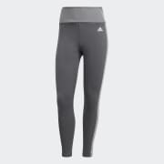 adidas Womens Designed to Move High-Rise 3-Stripes 7/8 Sport