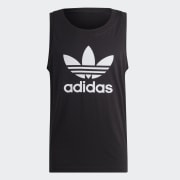 adidas Men s Adicolor Classics Trefoil Tank Top Black Free Shipping with adiClub adidas Canada