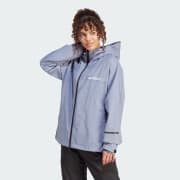 adidas Terrex Multi RAIN.RDY 2.5-Layer Rain Jacket - Purple | adidas Finland