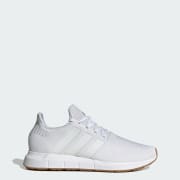 Adidas originals white swift run trainers hot sale