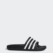 Zwarte en goudkleurige Adilette Aqua badslippers adidas Nederland