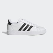 adidas Grand Cloudfoam Lifestyle Court Comfort Shoes - White | Women's Lifestyle | adidas US