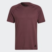 adidas Yoga studio t-shirt in brown