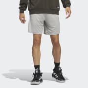 adidas Legends 3-Stripes Basketball Shorts - Black