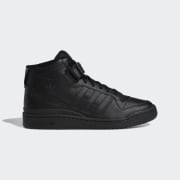 adidas Forum Mid Shoes - Black | Men's Lifestyle | $100 - adidas US