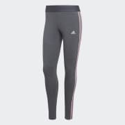 adidas 3 Stripes Leggings Grey adidas Singapore