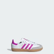 Adidas samba og white purple clearance