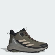 adidas Terrex Anylander Mid Rain.Rdy Hiking Shoes Green Free Shipping with adiClub adidas US