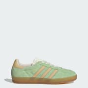 Green adidas gazelle og online