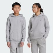Adidas Hoodie Kids Kids Medium Grey Heather XL