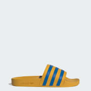 Adidas adilette yellow cheap