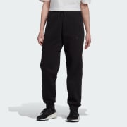 Adidas Women's Winter Pants Sweatpants Warm Workout Pants Lined Black/White