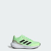 adidas Kids Lifestyle RunFalcon 3 Lace Shoes Green adidas US