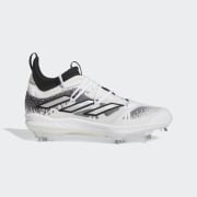 Grey adidas baseball best sale cleats