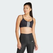 adidas Aeroimpact Luxe Training Light-Support Bra - Orange