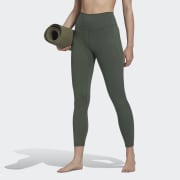 adidas Yoga Luxe Studio 7/8 Leggings (Plus Size)