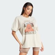 adidas Bear Graphic Tee Beige adidas Thailand