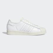 Adidas Superstar 82 Low Shell Toe Men's Leather Shoe Black/White/Gold  [GW1799]