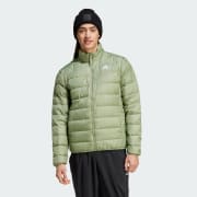 adidas Essentials Light Down Jacket Green adidas Deutschland