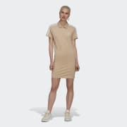 adidas Adicolor Classics Tee Dress Beige adidas UK