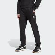 Adidas trefoil black leggings top