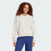 adidas Essentials Small Logo Feelcozy Sweatshirt - Grey | Free Shipping  with adiClub | adidas US